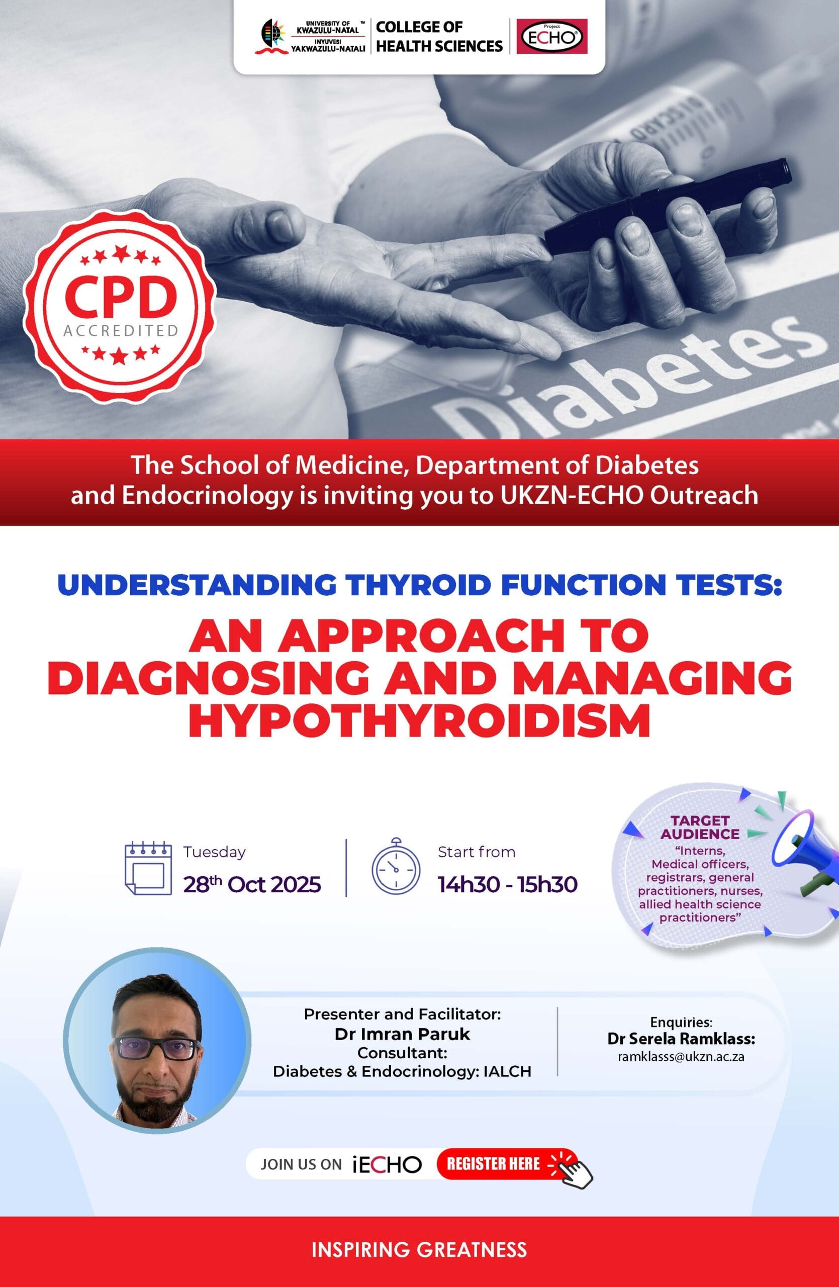 UKZN ECHO Outreach session Endocrinology 28 October 2025 scaled